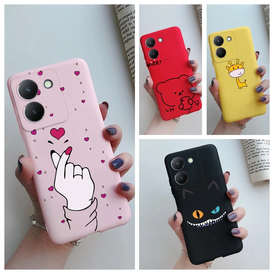 For Vivo Y36 4G 5G Case V2247 V2248 Silicone Soft Marble Clear Bumper Funda  Coque For Vivo Y36 Y 36 4G VivoY36 Protective Cover