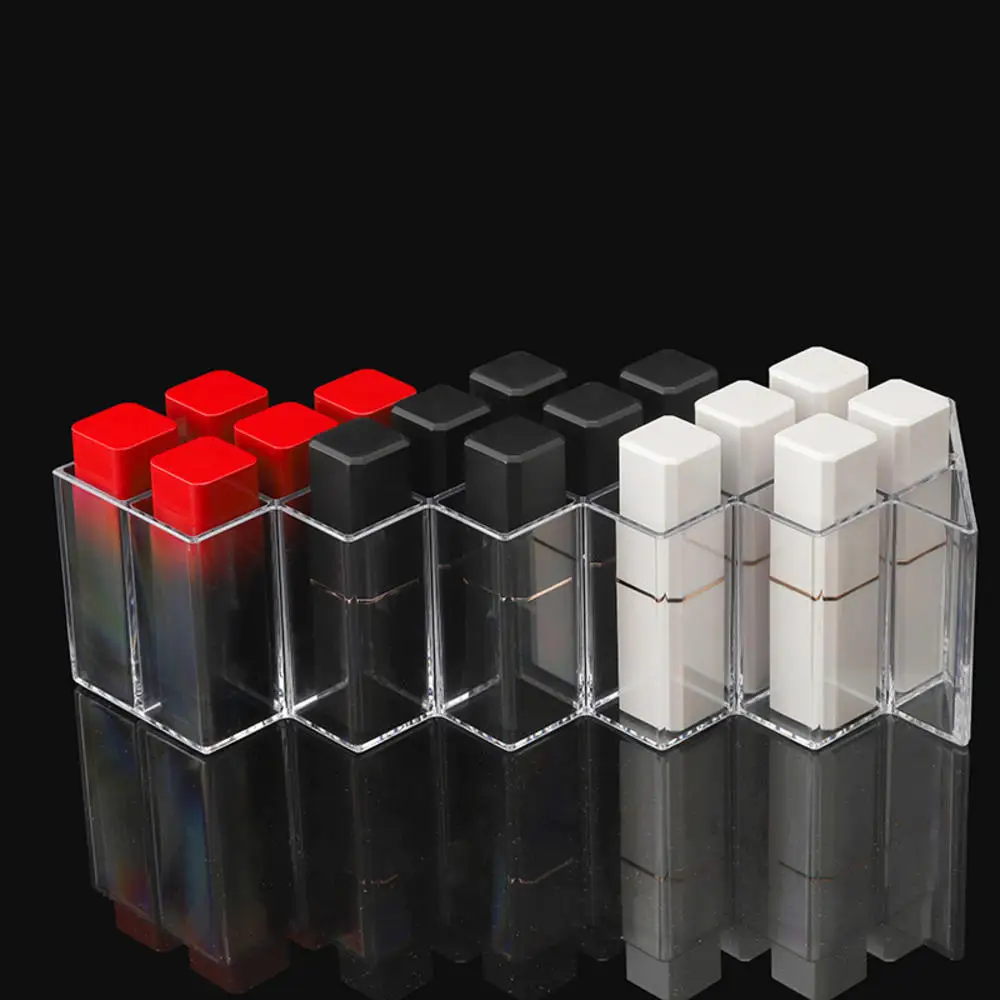 16 Grid Makeup Display Lipstick Astand Case Tower Cosmetic Organizer