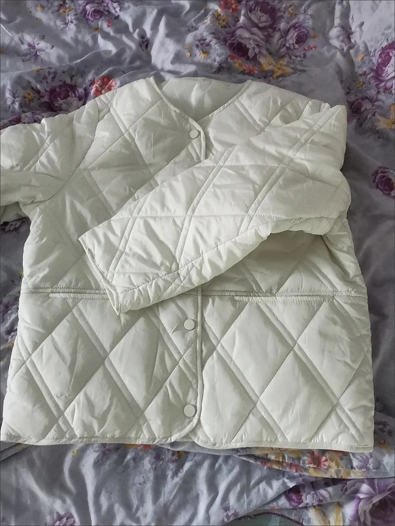 2026 New Spring Autumn Down Jacket Women Parkas Short Eider Warm Cotton Padded Coat Ladies Korean Outerwear Light Female Outcoat