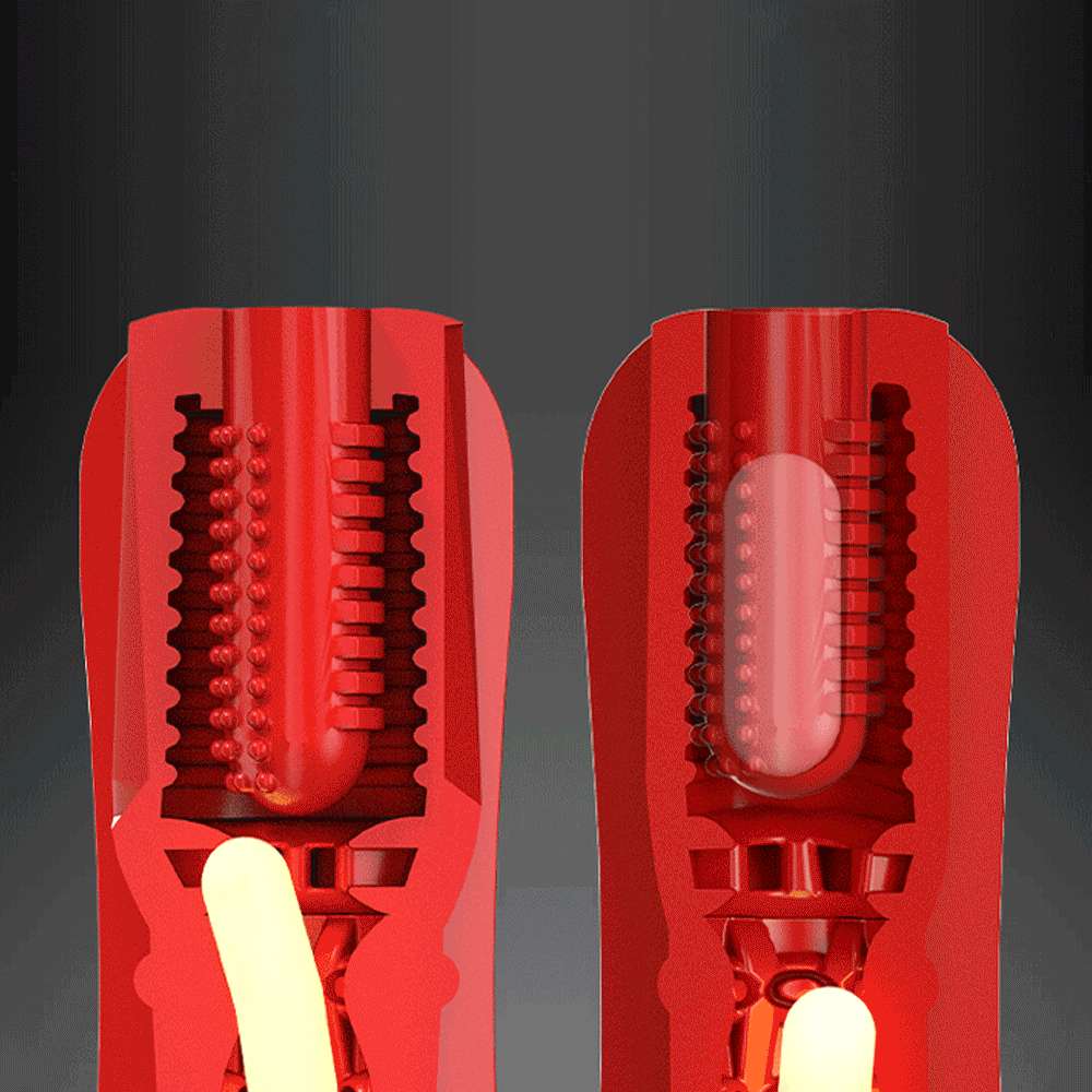 Vibrating Male Masturbation Cup With Vacuum Suction And Texture_voghion.com