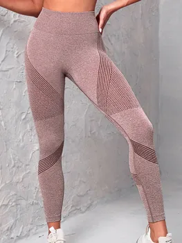 High Waist Compression Leggings with Butt Lift Technology for Women - Tummy Control Yoga Pants with Stretchy Contour Design 1