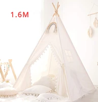 1.6m Tent for Kid Play House Wigwam for Children Portable Children Tipi Tents Teepee Tipi Infantil Kid Tent Girl Play Tent 1