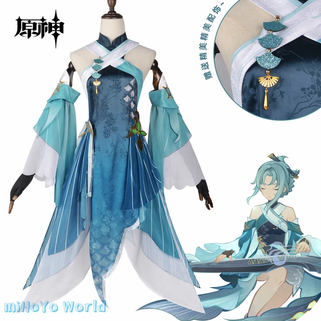 CoCos-SSS Game Genshin Impact Cloud Retainer Cosplay Costume