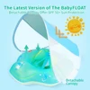 Baby Swimming Float Inflatable Dropshipping Baby Float with Canopy Waist Swimming Chest Floater Float Trainer 2