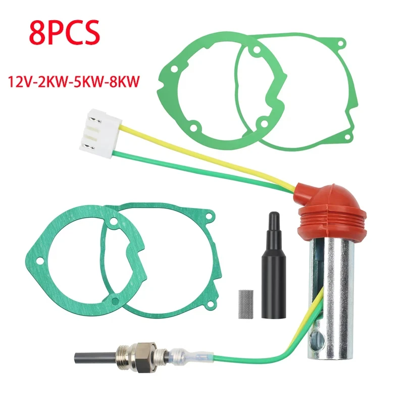 Enhanced Ceramic Glow Plug Kit for Diesel Heater Ignition