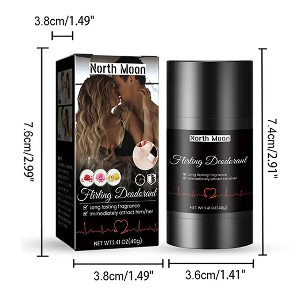 Sexy Body Perfumery Solid Charming Fragrance Powerful Erotic Pheromone Long-lasting Gifts Men Women Valentines Day 40g solid perfume