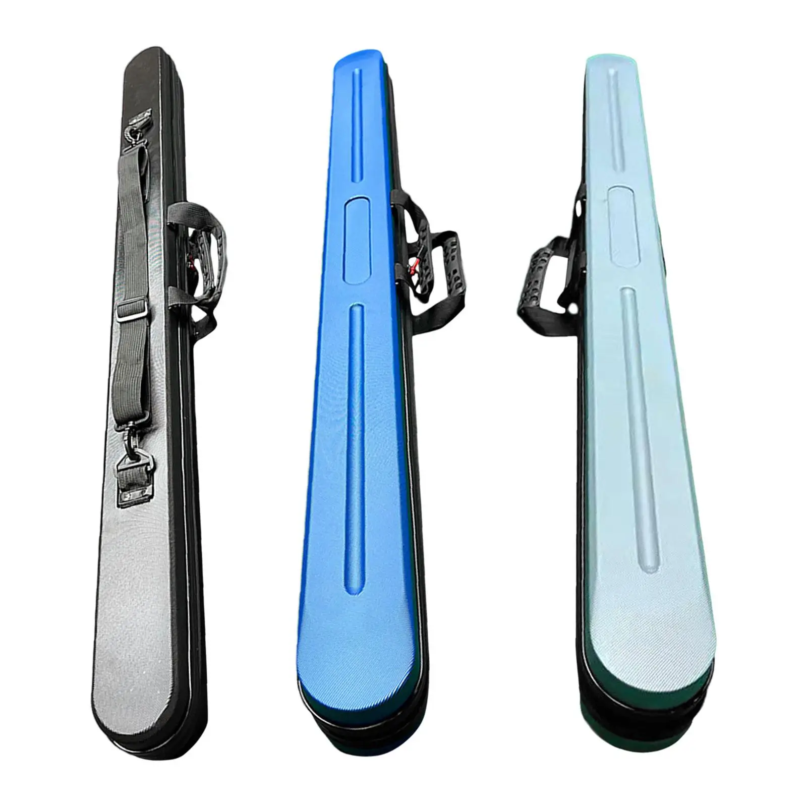 1/2 3X5 Hard Pool Cue Billiard Stick Carrying Case Carrying Shoulder Bag Holder