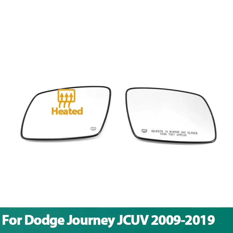 

Rear View Rearview Mirror Glass Door Wing Mirrors Heated Side Mirror Glass for Dodge Journey JCUV 2009-2019 Accessories