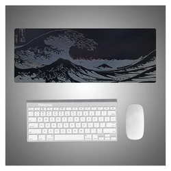 Grand tapis de souris japonais Great Wave CS GO, accessoire de Gamer pour ordinateur portable et de bureau 