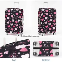 Suitable for 18-32 Inch Luggage Cover Elastic Fabric Luggage Protection Cover Luggage Dust Cover and More 3