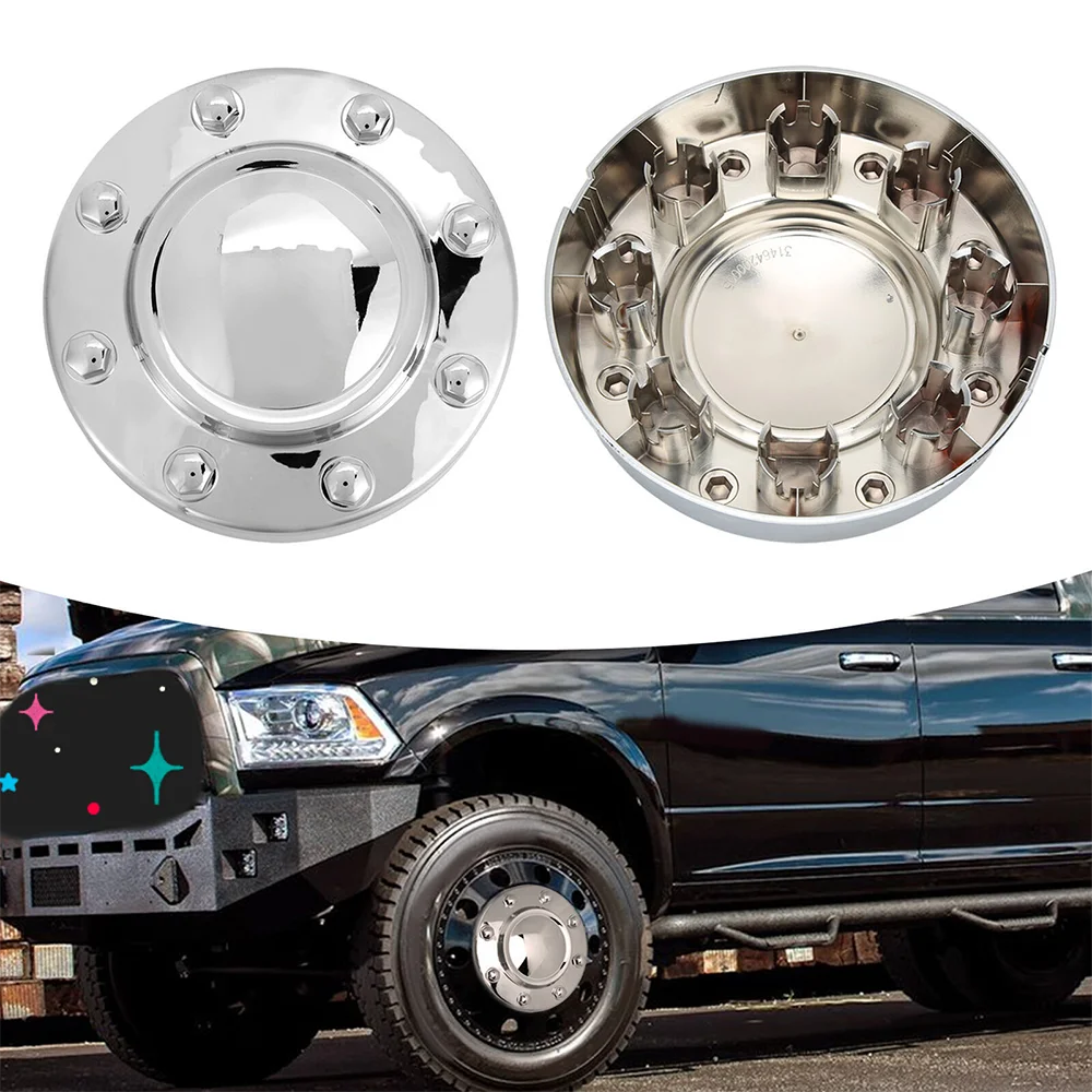

68081010AB Front Chrome Center Hub Cap for Dodge Ram 3500 2011-2018