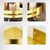 Bath Corner Shelf Non-punching Triangular Wall Toilet Rack Shampoo Shower Bedroom Organizer for Bathroom Storage Accessories 6
