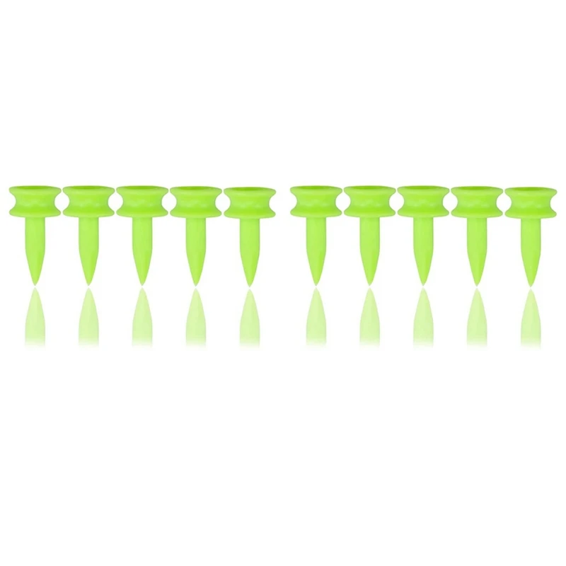 

Step Down Golf Tees 0.86 Inch 200 Count Plastic Golf Castle Small Tees(Green)