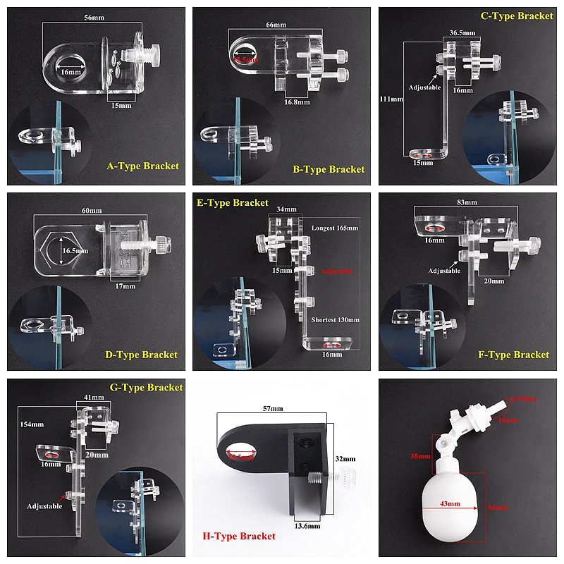 3m 1/4" 6.35mm Water Dispenser Ball Float Valve Bracket Set Aquarium Tank Automatic Water Refill Adapter Adjustable Float Valve aquarium accessories aquarium water replenishing tool