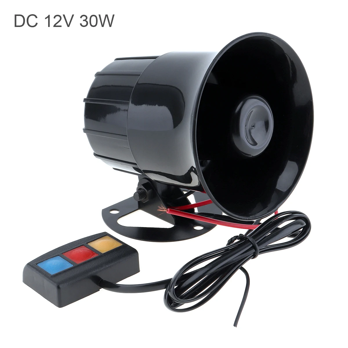 30W 12V 3 Sound Speaker Loud Siren Horn 105db for Car /  Motorcycle