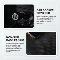 Ventilated Sheet 12v Car Seat Cover Vehicle Summer Cushion Smart Auto Start/Stop Universal Cooling Car Seat Ventilation Sheet 6