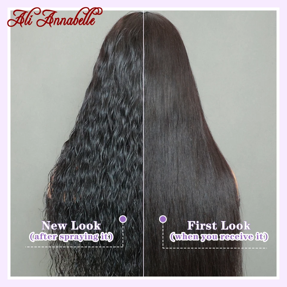 Water Curly Human Hair Wigs 5x5 Lace Closure Wig Glueless Lace Front Human Hair Wigs for Women Wet And Wavy Curly