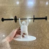 Funny Toilet Paper Shelf 3d Printing Weightlifting Figurine Napkin Rack Home Decor Organizer For Tissue Rolls, Wipes, Towels 3