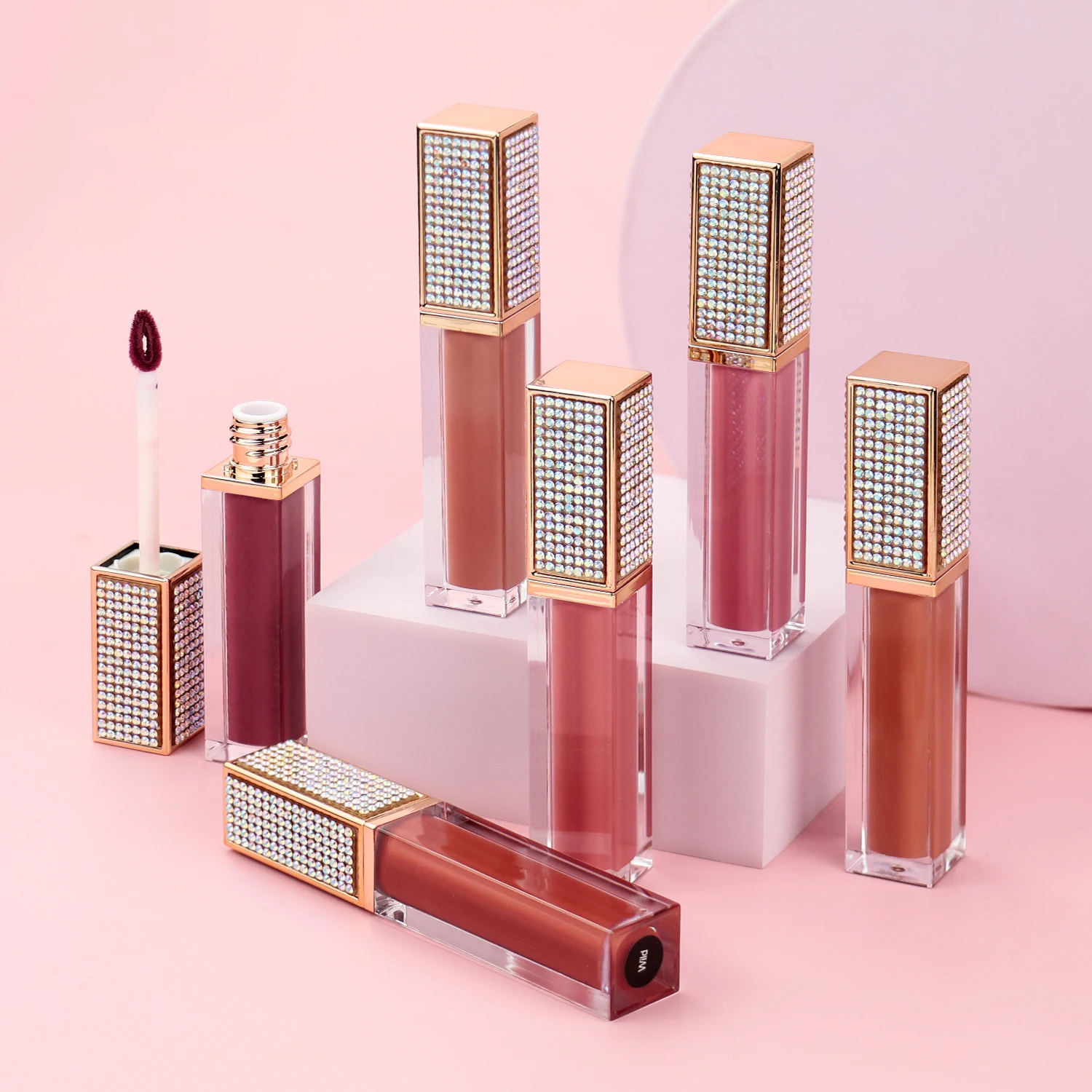 

Customized Vegan Cruelty Free Lip Gloss 20 Colors Nude Matte Liquid Lipstick Waterproof Long Lasting Lip Makeup Cosmetics