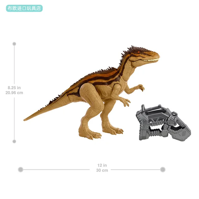 Jurassic World HBX39 Toys Mega Destroyers Carcharodontosaurus/Stegosaurus Meat Eating Dinosaur Figure Carnivore Herbivore Gift 4