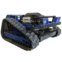 Customized Automatic Mini Crawler Lawn Mower Gasoline Remote Control Robot Grass Cutter Machine with EPA and Euro engine 1