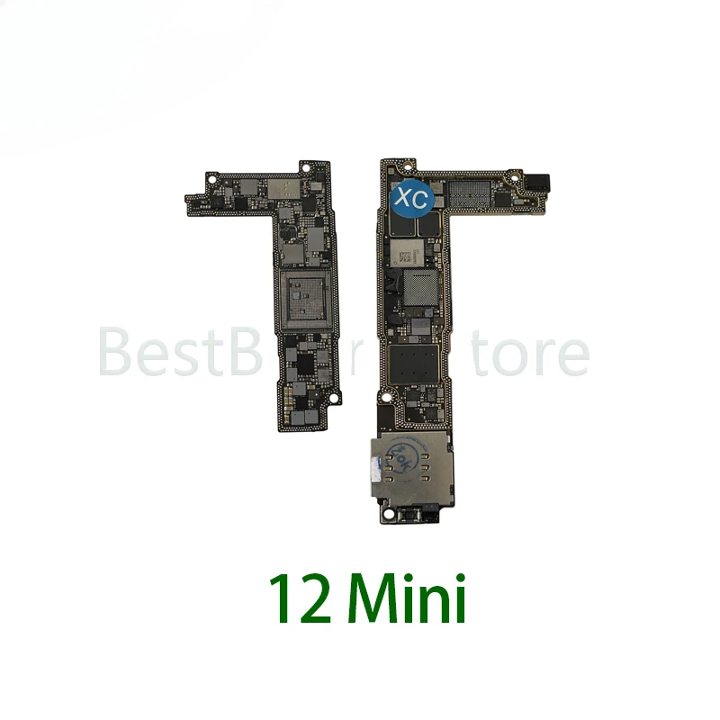 CNC Board For iPhone 12 Pro Max 12mini ID Lock CNC CUT Motherboard Remove CPU Baseband Drill For Upper&Down Board Swap No Nand iphone motherboard,mobile motherboard