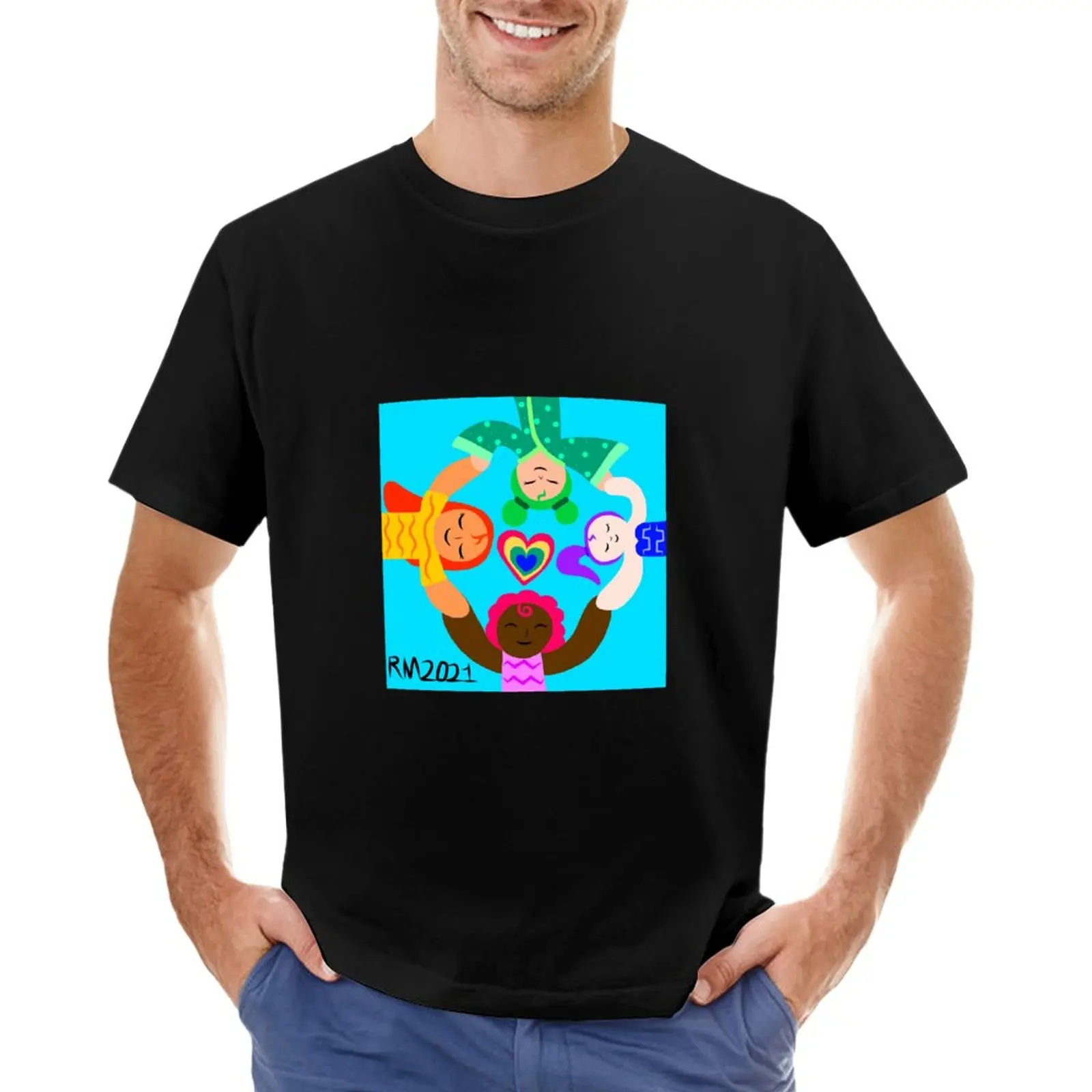 

Together we can T-Shirt boys t shirts funny t shirt quick drying t-shirt summer top men clothes