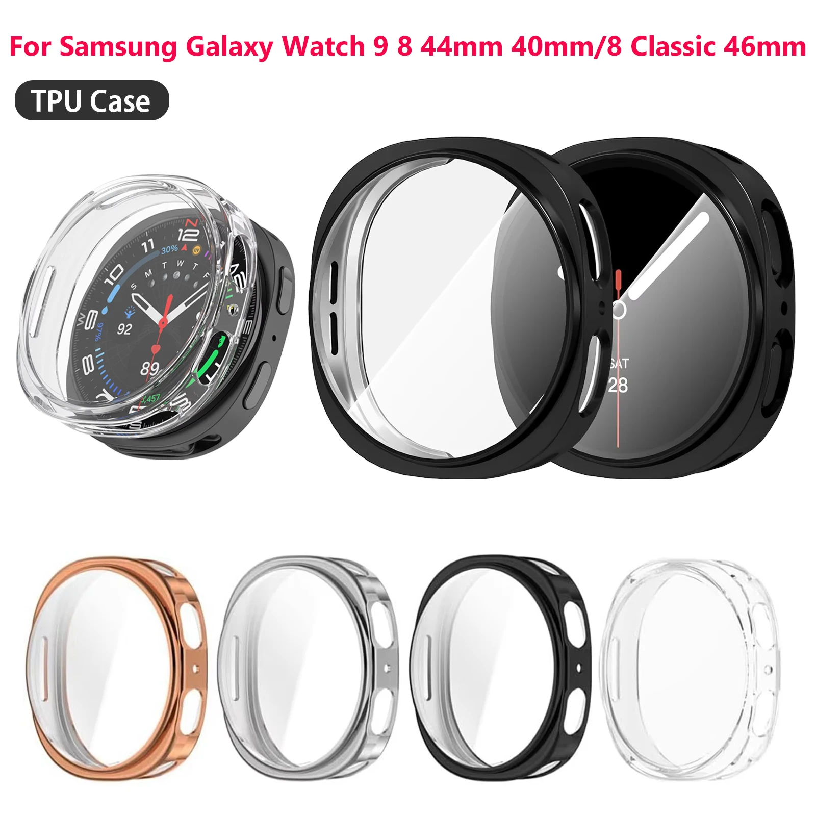 Full Coverage TPU Protective Bumper Case