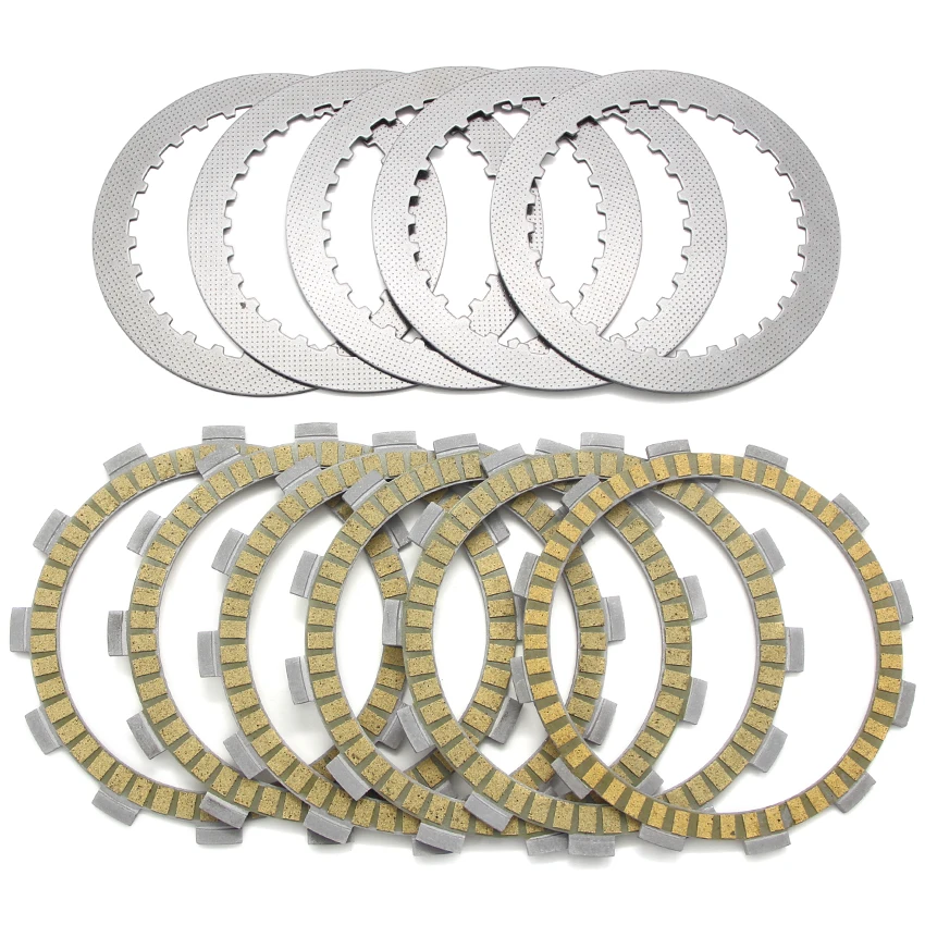 

Moto Clutch Friction Disc Plate Kit For Suzuki ST400V GSX400 ST400 LS400F LS650 DR500 DR500S DR500R DR600R DR600S SP500 SP600