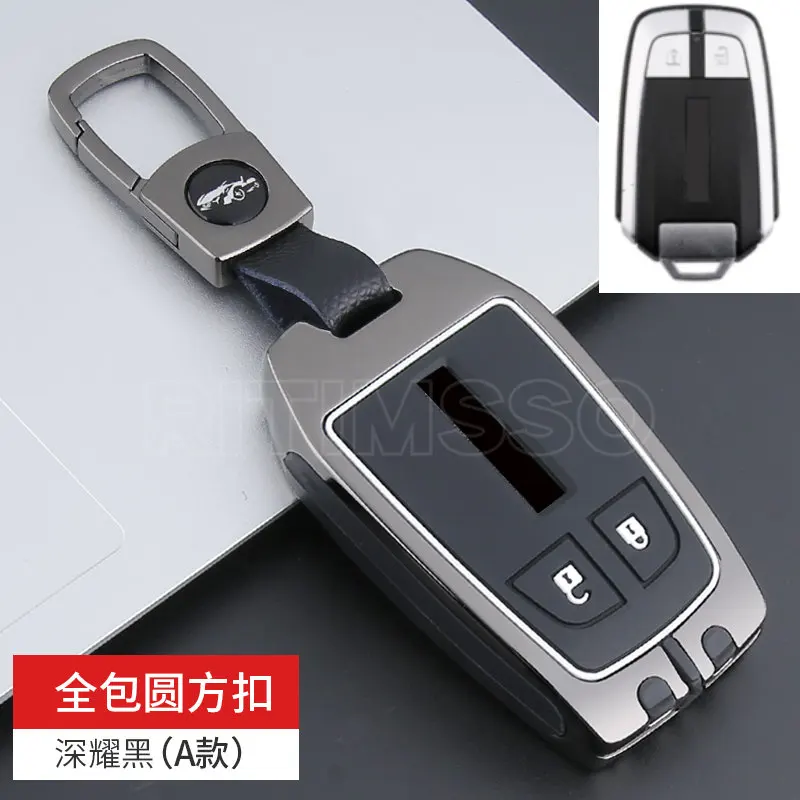 Alloy+ Silicone Full Car Key Cover Case for ISUZU D-MAX DMAX Truck MUX 2015  2017 2018 2020 Smart Remote Key Protect Shell - AliExpress