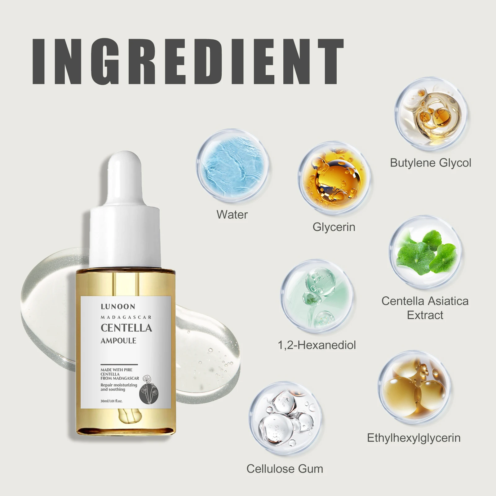 Centella Asiatica Facial Barrier Repair Serum