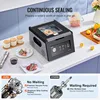 VEVOR Chamber Vacuum Sealer, 380W Vacuum Pump Power, Vacuum Packing Machine for Wet Foods, Meat, Compact Design 3