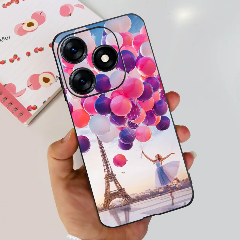 Fashion Butterfly Flower Painted Soft Phone Case Cover