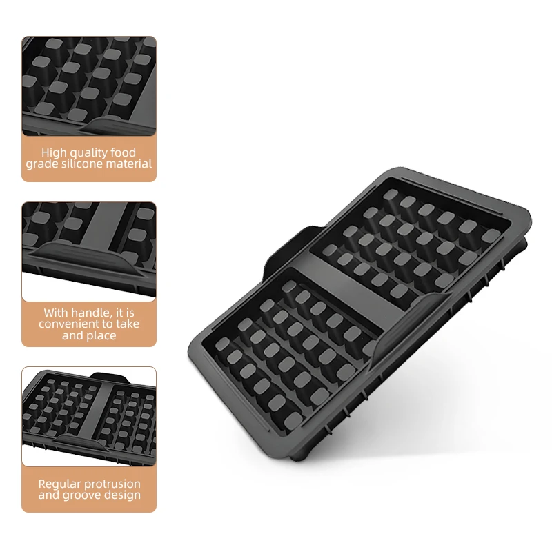 Reusable Silicone Waffle Molds For Air Fryers – Non-Stick, Dishwasher Safe (2-Pack) - View #11