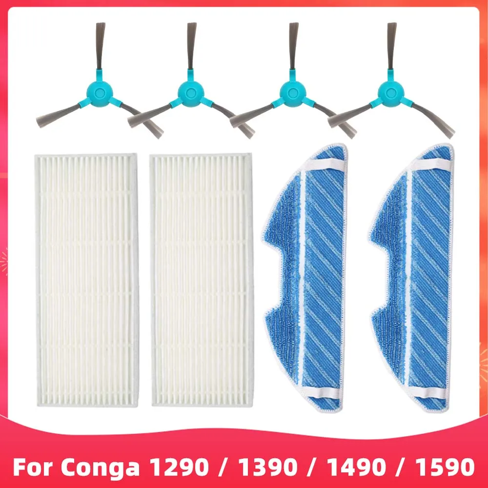 Cepillo Lateral Para Cecotec Conga 1390 Cecotec Conga 1290 Reputos De Aspiradora Robótica - AliExprs