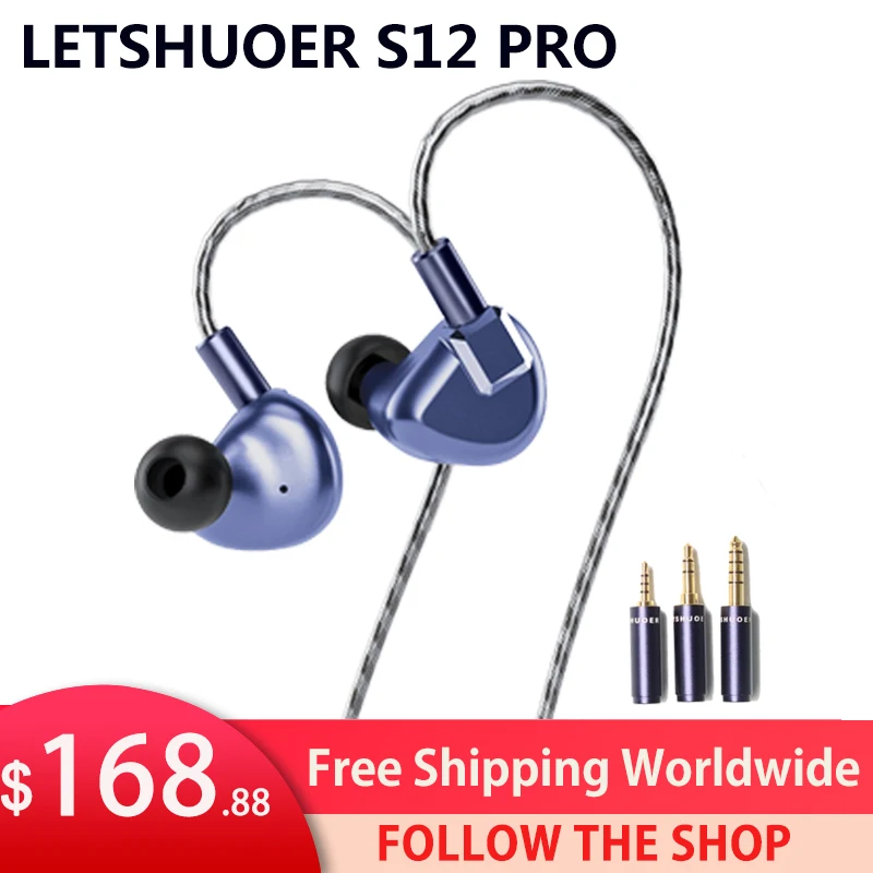 選べる２個セット [新品]イアホンLETSHUOER S12 Pro | www.chezmoiny.com