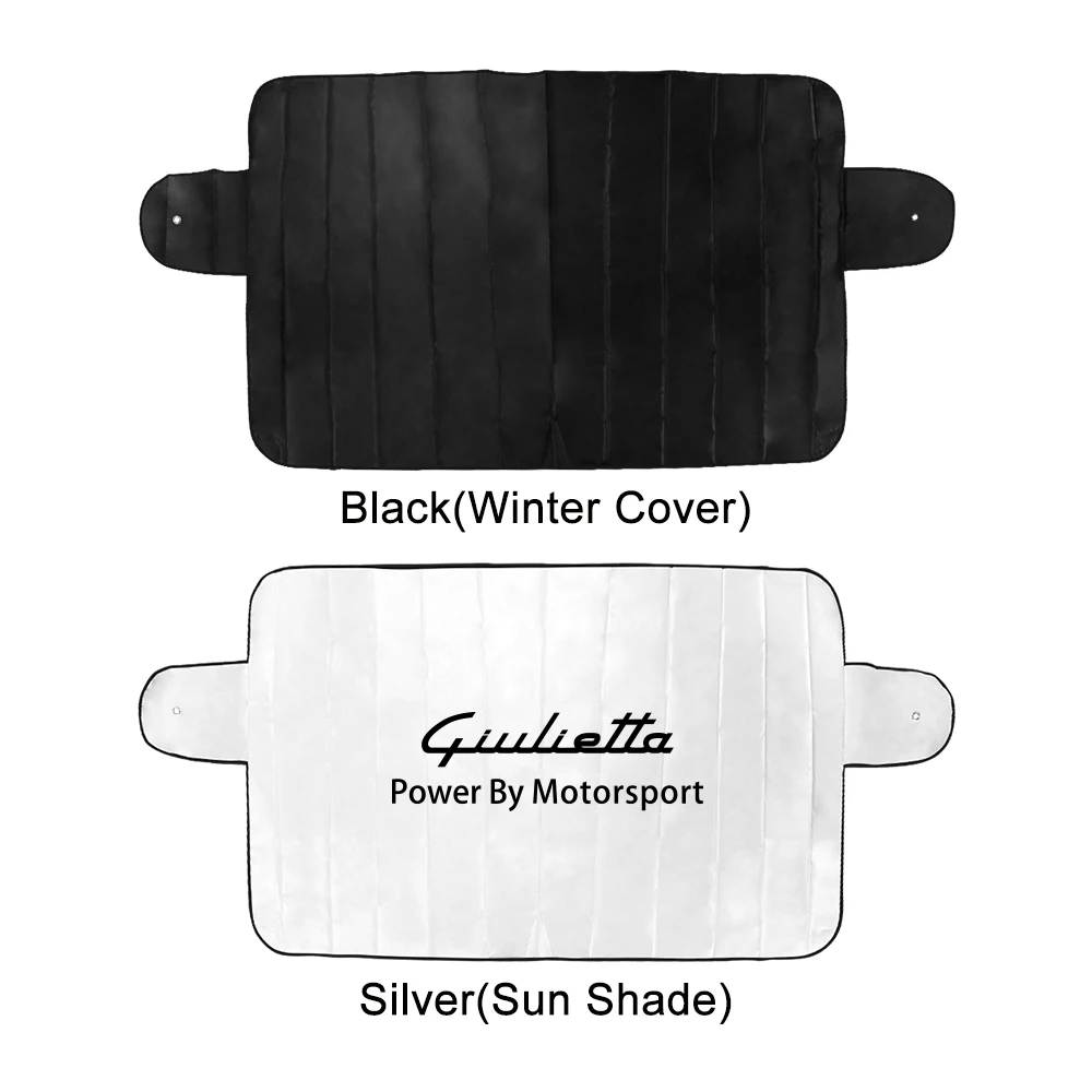 Car Front Windshield Cover Sunshade With Suction Cup For Alfa Romeo Giulietta 940 2010-2015