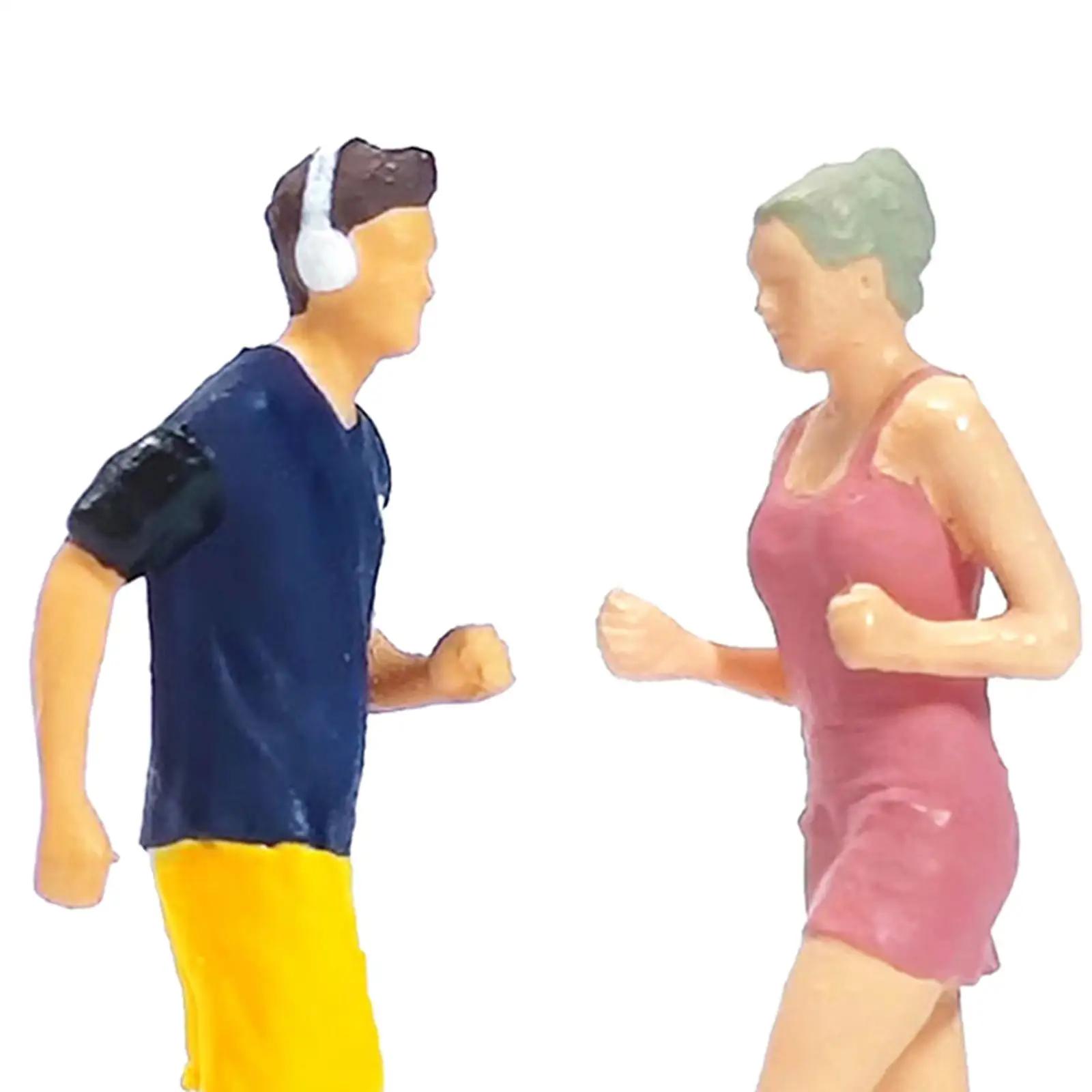 Miniature Figures for Sports Enthusiasts - Handcrafted Resin Models in Various Poses