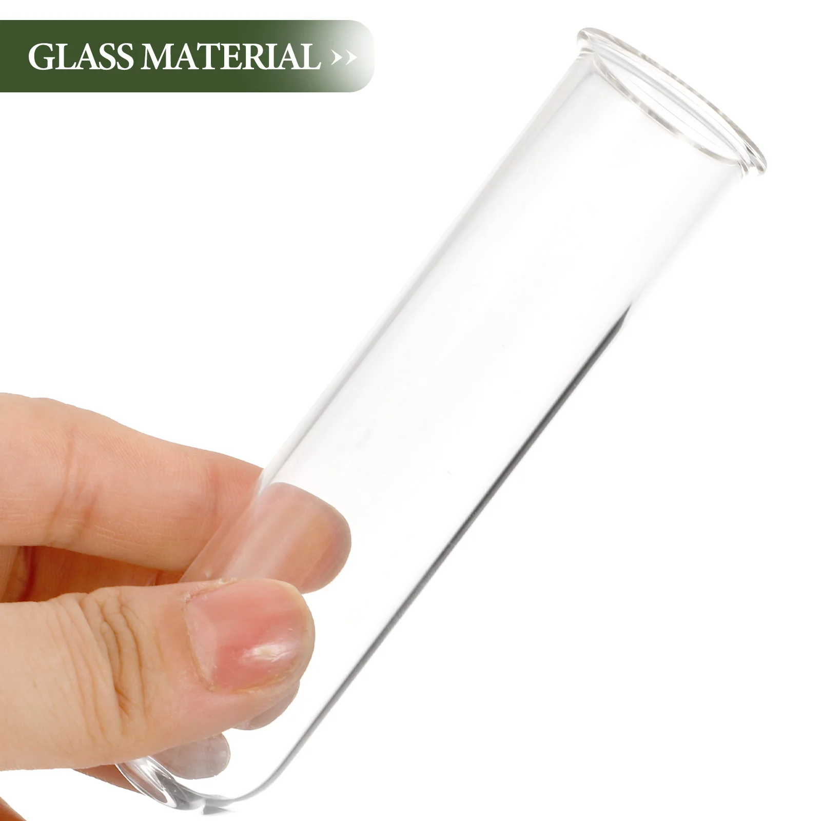 5 Pcs Test Tube Vase Convenient Glass Tubes Decorate Water for Flowers Desk Planters 5