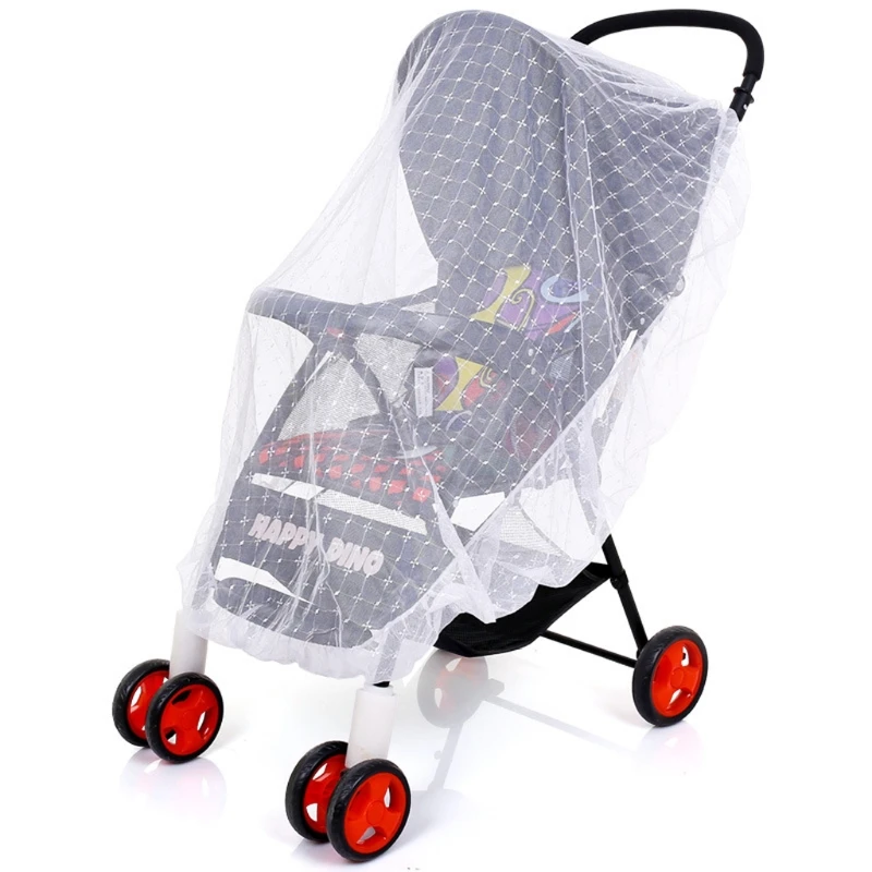 

RIRI Baby Stroller Pushchair Mosquito Insect Shield Net Safe Infants for Protection Mesh Stroller Accessories Mosquito Net
