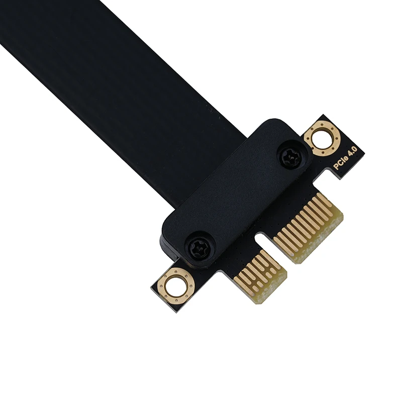 Cavo riser extender PCIE X1 16Gbps PCI Express 4.0 Cavo a nastro di prolunga da X1 a X1 20 cm PCIE 1X Scheda riser Accessorio per PC desktop - immagine 3