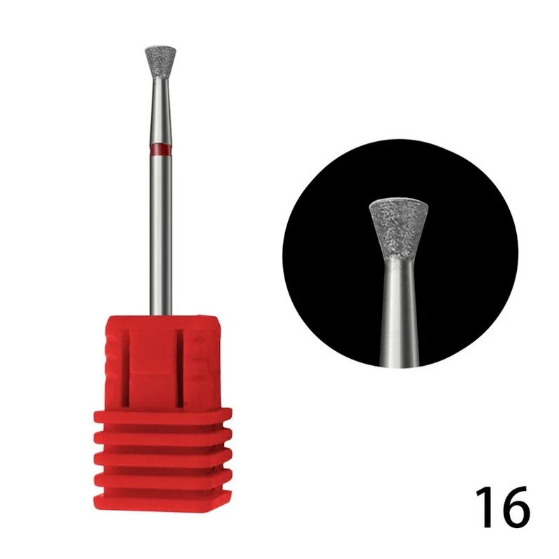 Nail Drill Bits Diamond Burrs Grinding Bits Accesories for Gel Nail Polish Manicure Nails Art Tool Shank Carving Polishing nail drill bit,nail drill bits,diamond burs,nail art tools,nail manicure tools,nail manicure accessories