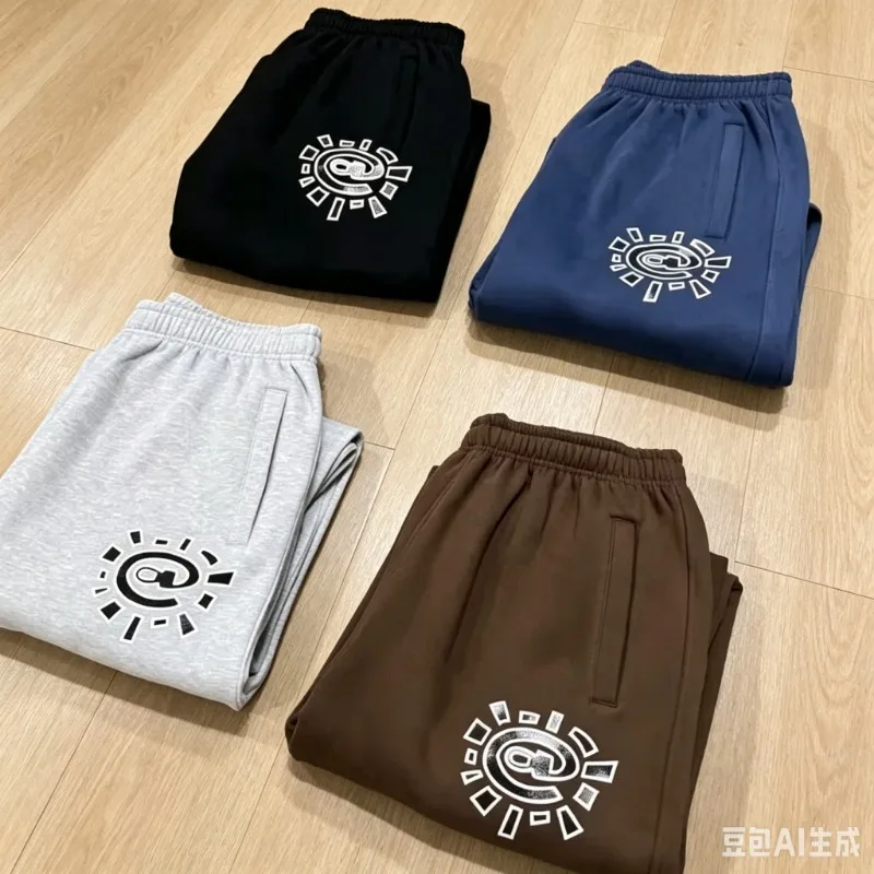 2026 Neue Kinder-Jogginghose im Amerikanischen Trendigen Retro-Hip-Hop-Stil, 3D-Bedruckte Schnelltrocknende Jogginghose, Lässige Paarhose