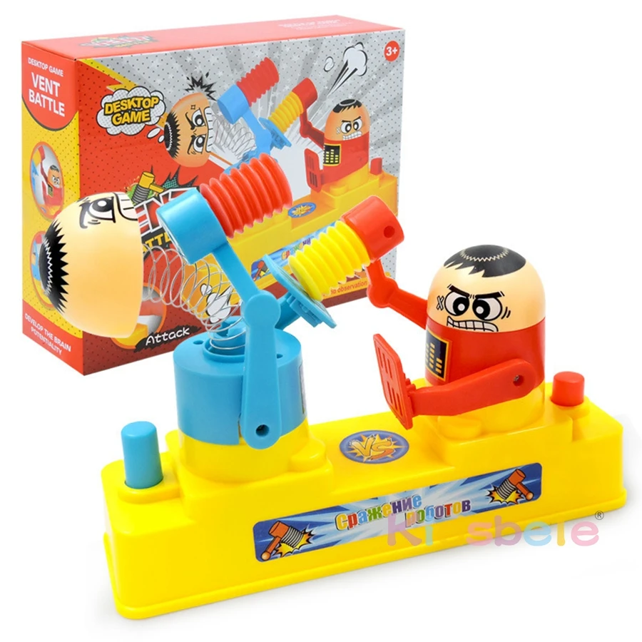 Battle Hammer Game Hit And Play Continuous Whole Family Hammering Hiding Stress Reducing Contest Hit Toy For Kids Two Persons