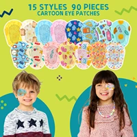 90/180PCS New Eye Patch Cartoon Patern Medical Lazy Eye Patch For Kids Adult Strabismu Treatment Vision Care Patch 15 Kind Desig 1