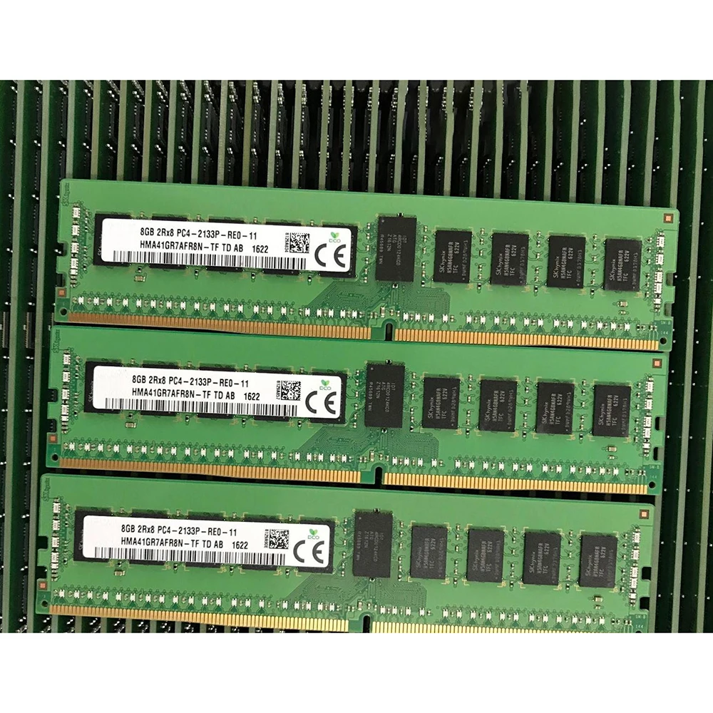 SK 하이닉스 메모리용 PC4-2133P REG ECC DDR4 RECC RAM, 8G 8GB RAM, 2RX8, 1 개