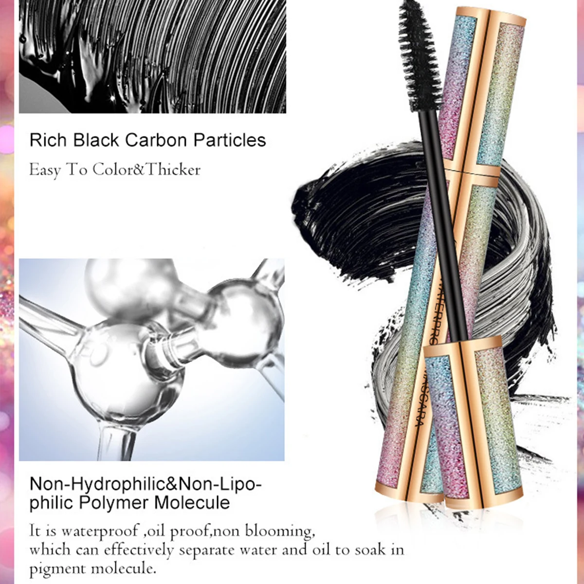 2-in-1 Star Liquid Mascara Eyeliner set 2