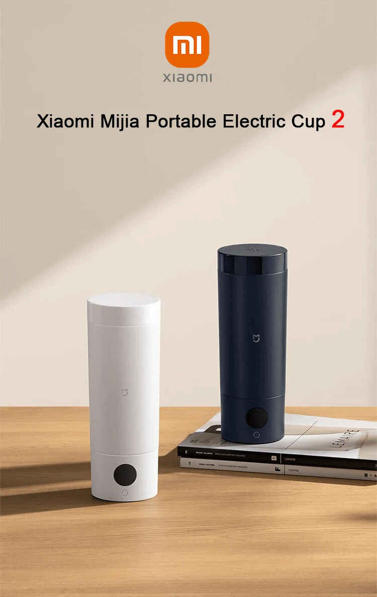 2023 NEW XIAOMI Mijia Portable Electric Kettle 2 Thermos Cup Fast Water  Boiler 350ml Smart Temperature Insulated Kettle Travel - AliExpress