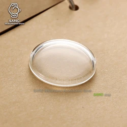 High - Quality Transparent Glass Watch Mirror - Clear Coated Repair Accessory (29.5mm)