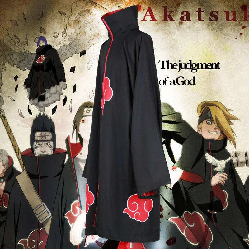 Meia Nuvem Akatsuki Unissex Preta Vermelha Oficial Naruto VIZ - Adrenaland  - A Realidade da Imaginação